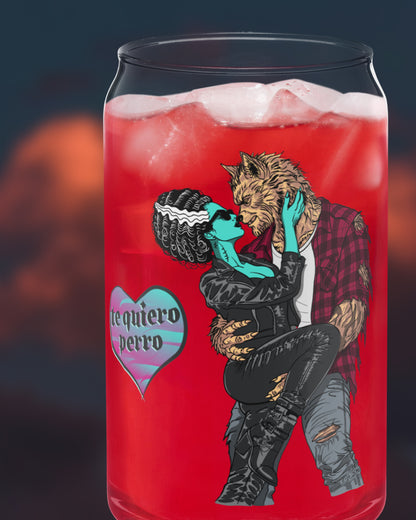 Te Quiero Perro - Can-shaped Glass